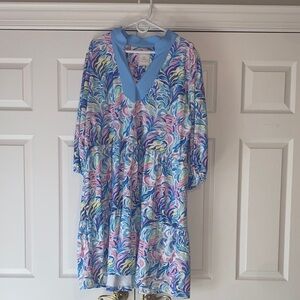 Simply Southern Pastel Swirl Midi Dress